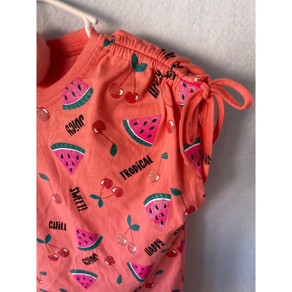 It’s Our Time Watermelon, Cherry Short Sleeve Tee - Picture 6 of 11